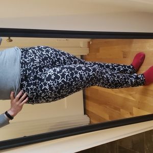 Blackheart Black & White Star Super Skinny Jeans